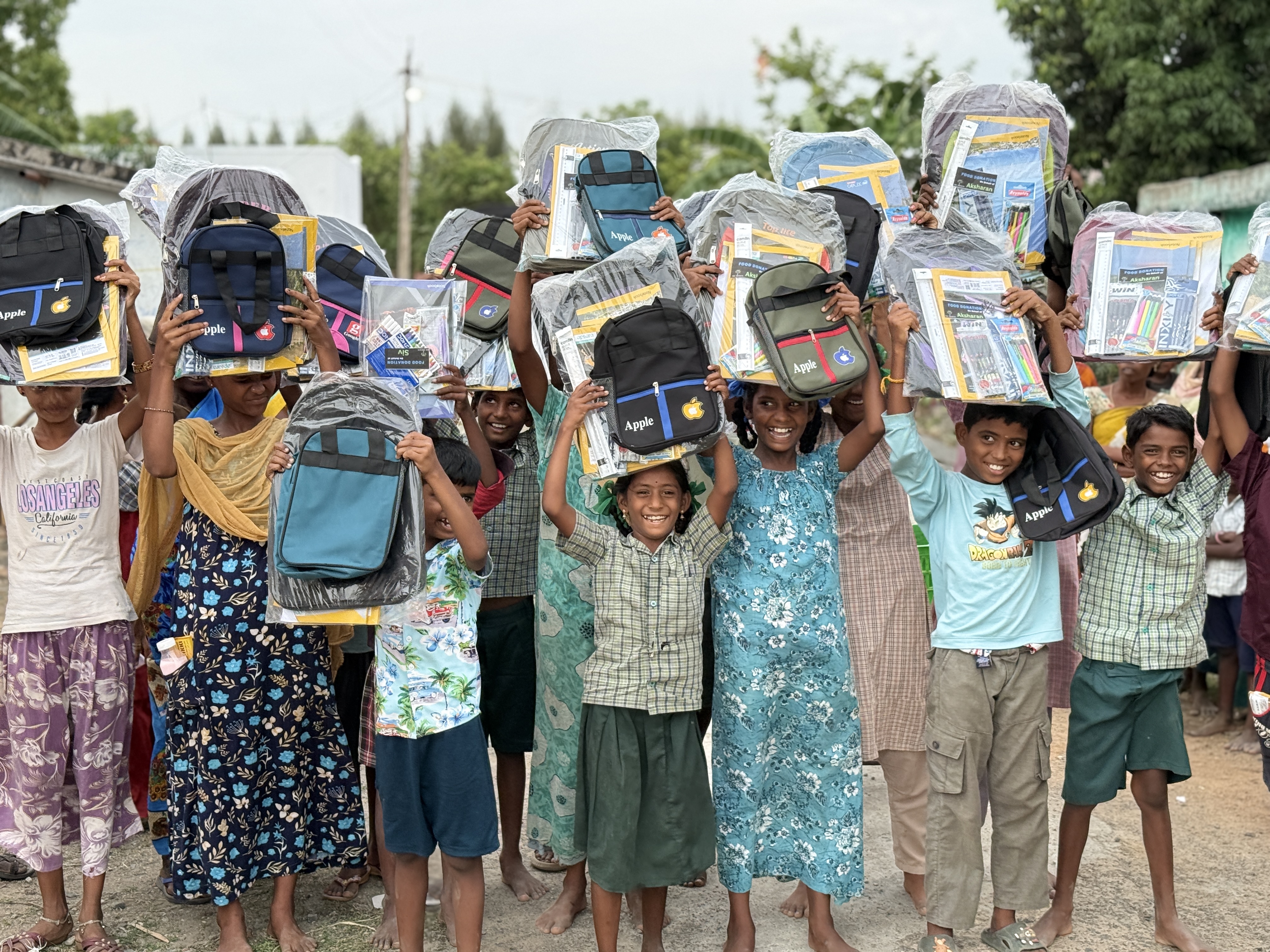 Provide School Bags for Children | Donate ₹650