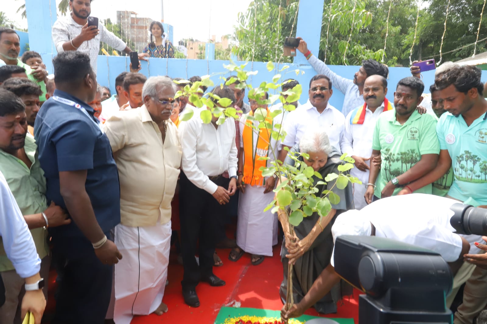 Muzhiyankulam Pond Reopening Ceremony Successfully Completed at Pooranagkuppam, Puducherry
