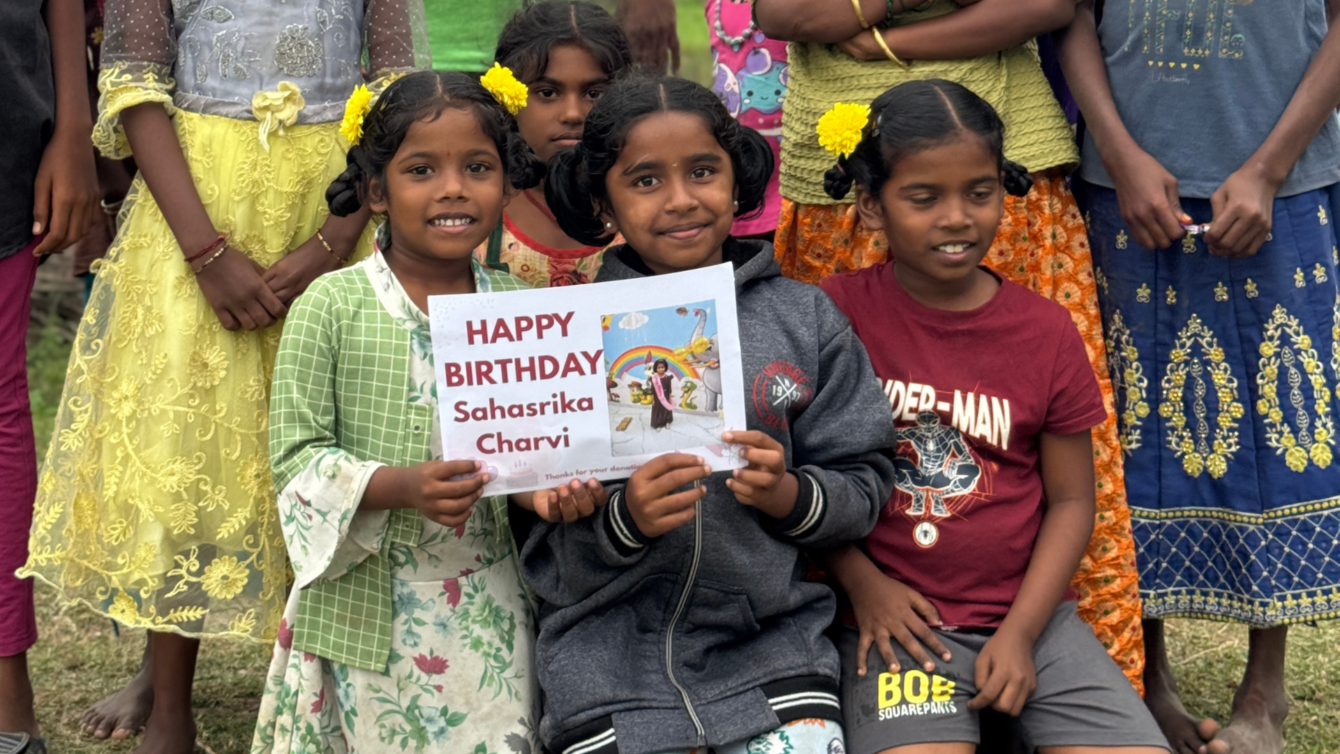 birthday celebration food donation in hyderabad