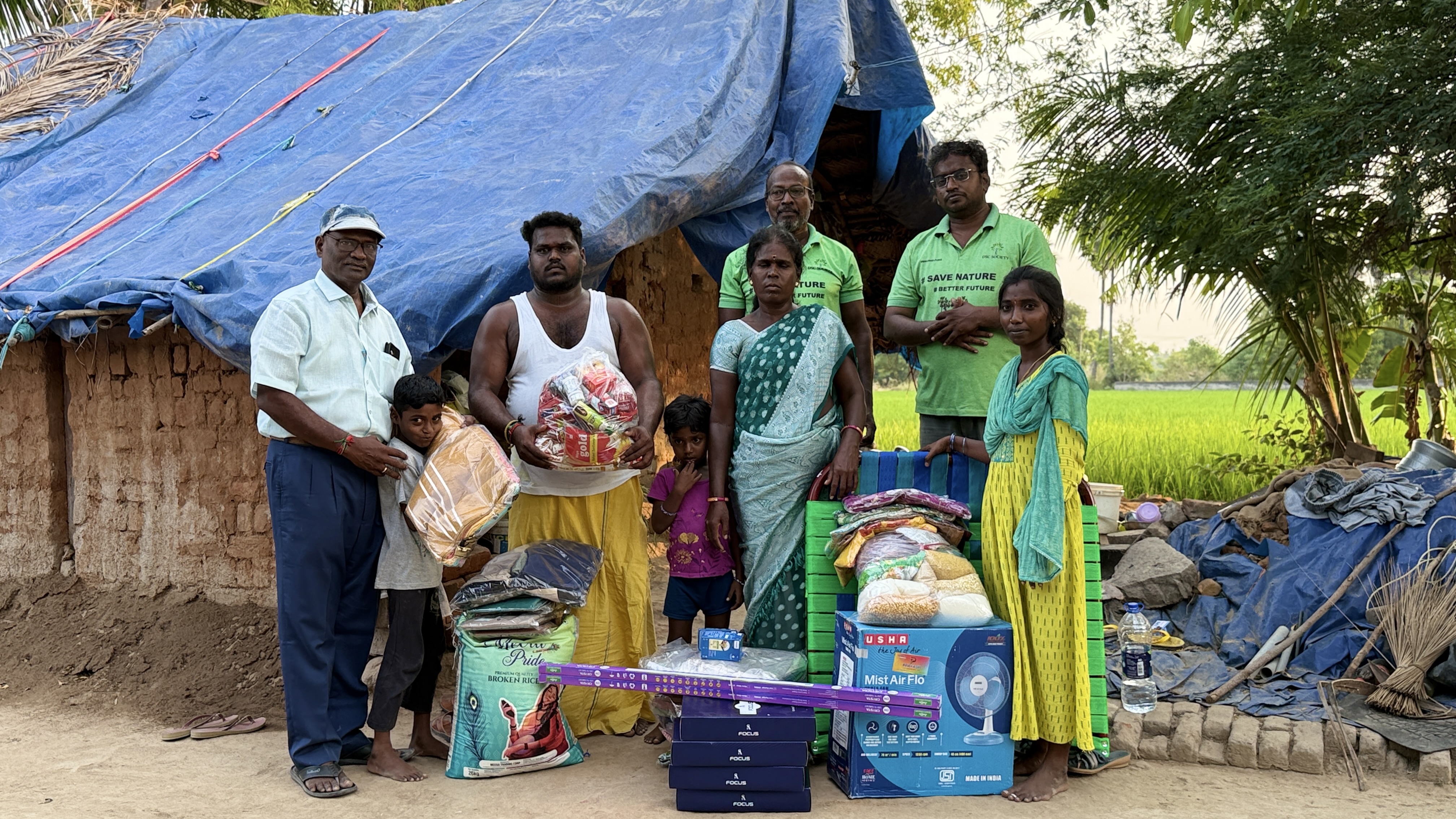 DSC Society Supports a Family After a Devastating Fire